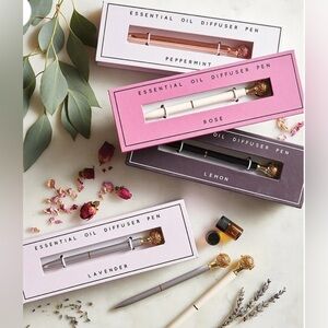 Diffuser Pens by Santa Barbara Design Studio ~ Rose, Peppermint, Lemon, Lavender